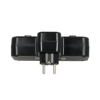 Splitter LINEA PRO FL3 2 sockets+2USB/1USB-C 4000K black Kobi