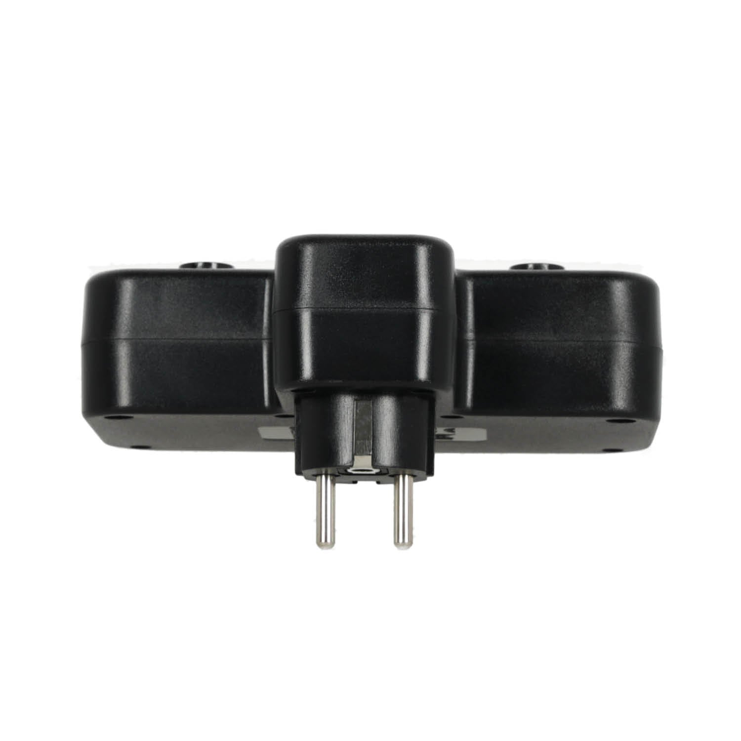 Splitter LINEA PRO FL3 2 sockets+2USB/1USB-C 4000K black Kobi