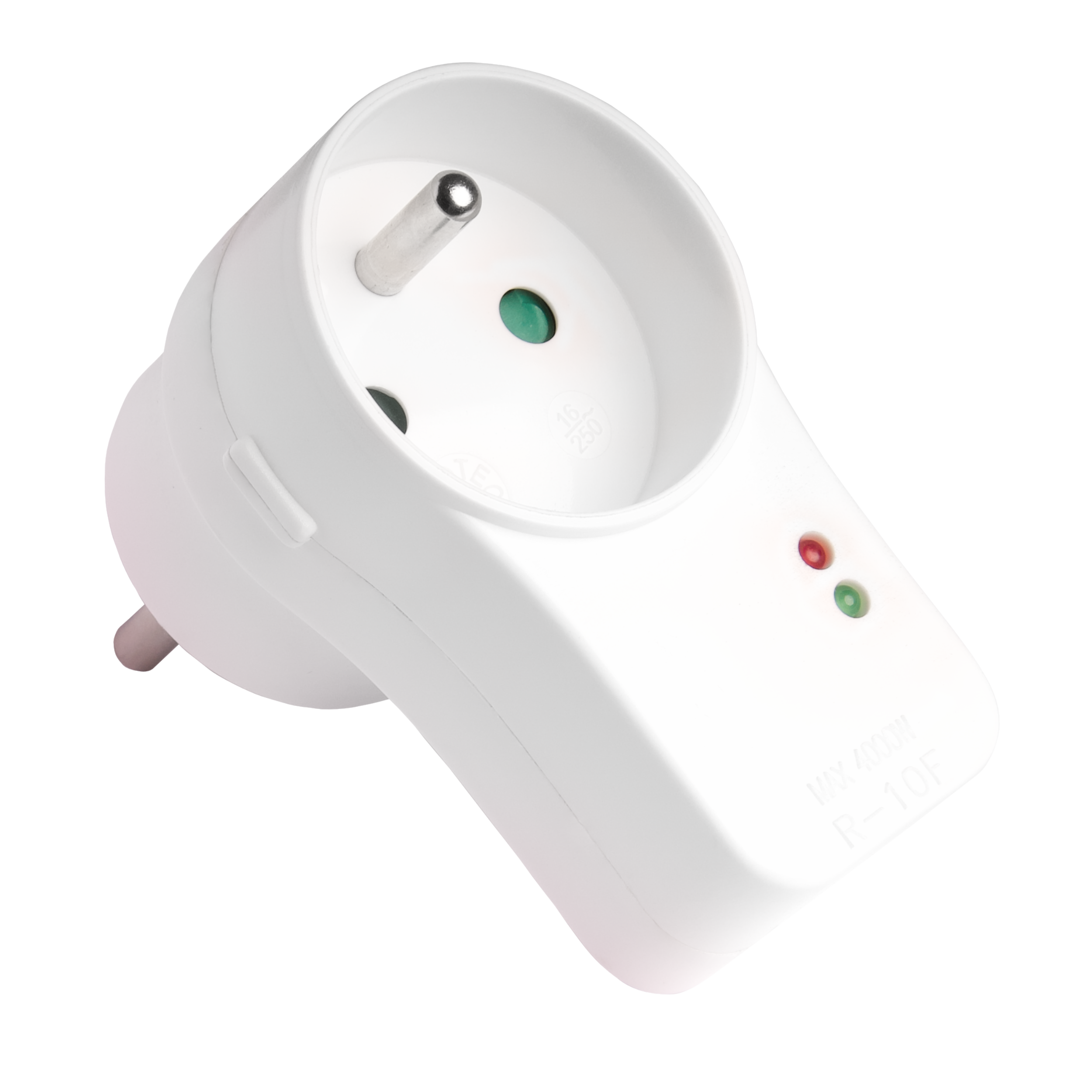 Surge splitter 1s/with grounding white Elgotech