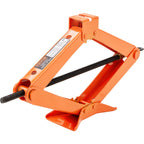 VEVOR Scissor Jack, 2.5 Ton/2500 kg Scissor Car Jack, 9.4 cm-43.4 cm Lifting Range Scissor Lift Jack with Ratcheting Handle and L-Wrench, Portable Tire Jack for Cars Trucks Sedans MPVs