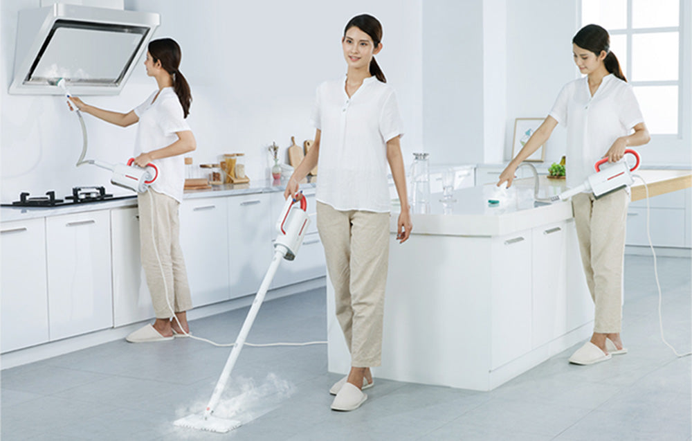 Multi-functional steam mop DEERMA ZQ610
