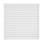 VEVOR Slat Wall Paneling, 4 x 4 ft, PVC Garage Slatwall with Modular Design, White Slat Wall Easy-to-Install Adjustable Slatwall Panel with Coupling Structure & DIY Cutting, Fits for Storage & Display