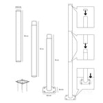 Pole BASE SG 3m Fi 60mm Kobi