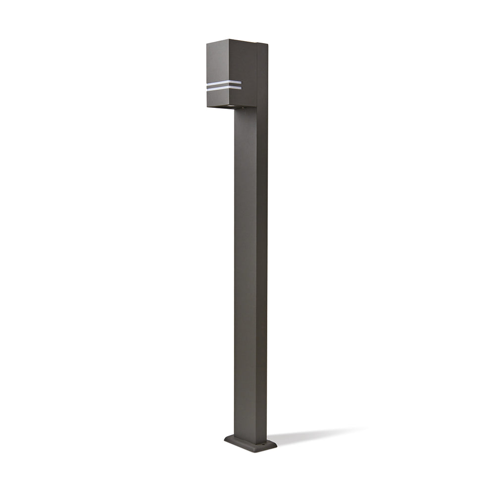Bollard lamp QUAZAR 12 1xGU10 IP44 black Kobi