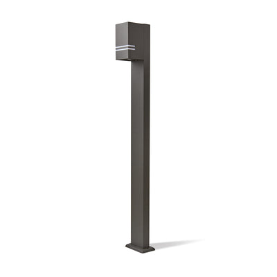 Bollard lamp QUAZAR 12 1xGU10 IP44 black Kobi