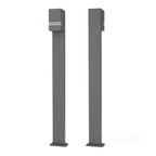 Bollard lamp QUAZAR 12 1xGU10 IP44 grey Kobi