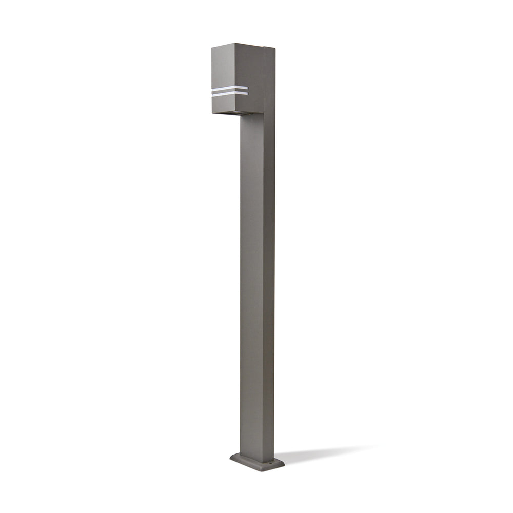 Bollard lamp QUAZAR 12 1xGU10 IP44 grey Kobi