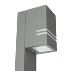 Bollard lamp QUAZAR 12 1xGU10 IP44 grey Kobi