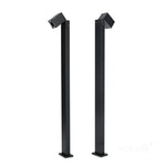 Bollard lamp QUAZAR 15S 1xGU10 IP44 black Kobi