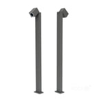 Bollard lamp QUAZAR 15S 1xGU10 IP44 grey Kobi