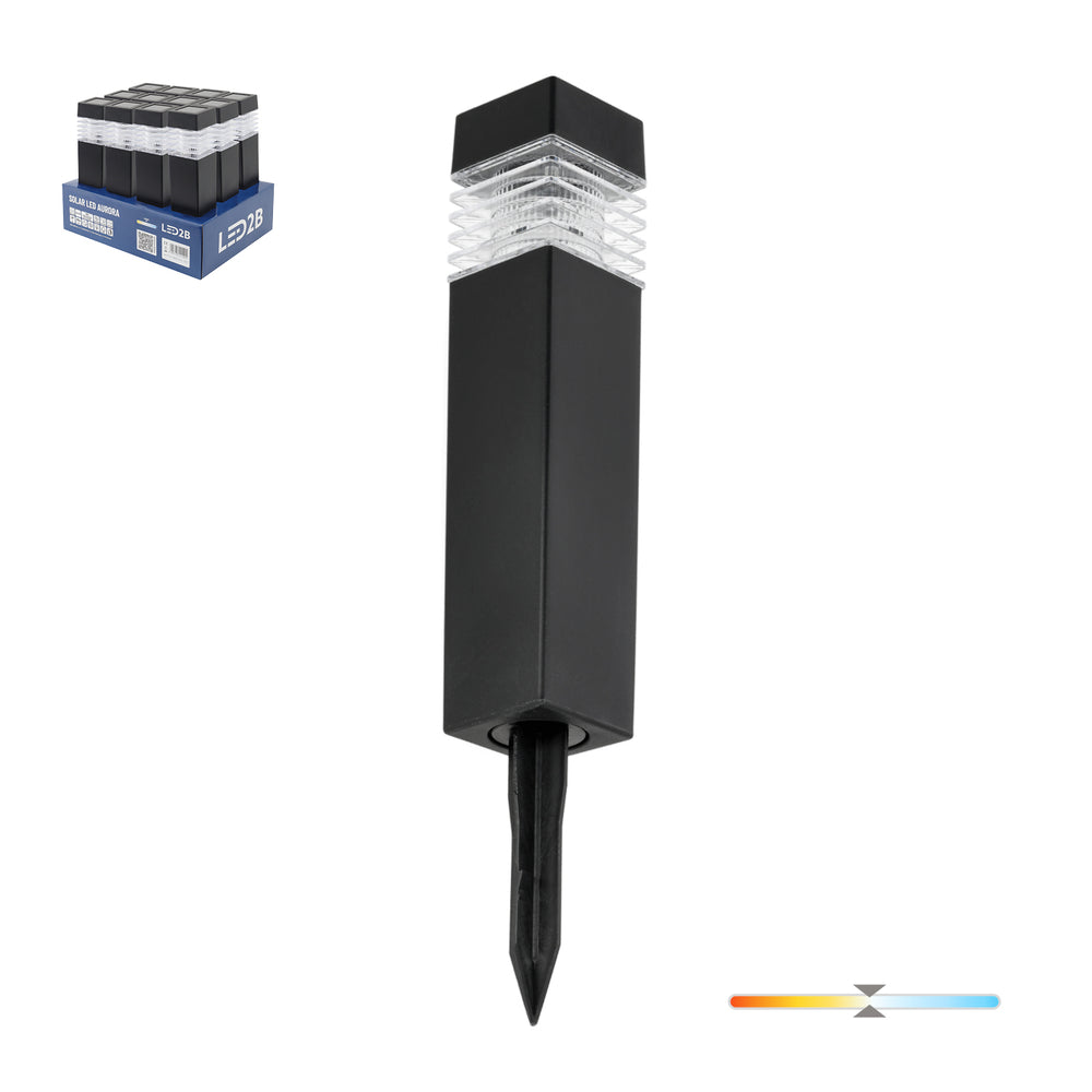 Solar bollard lamp LED AURORA 4000K IP44 LED2B