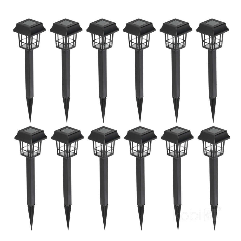 Solar garden lamp LED FUSION 6500K IP44 12-pcs LED2B