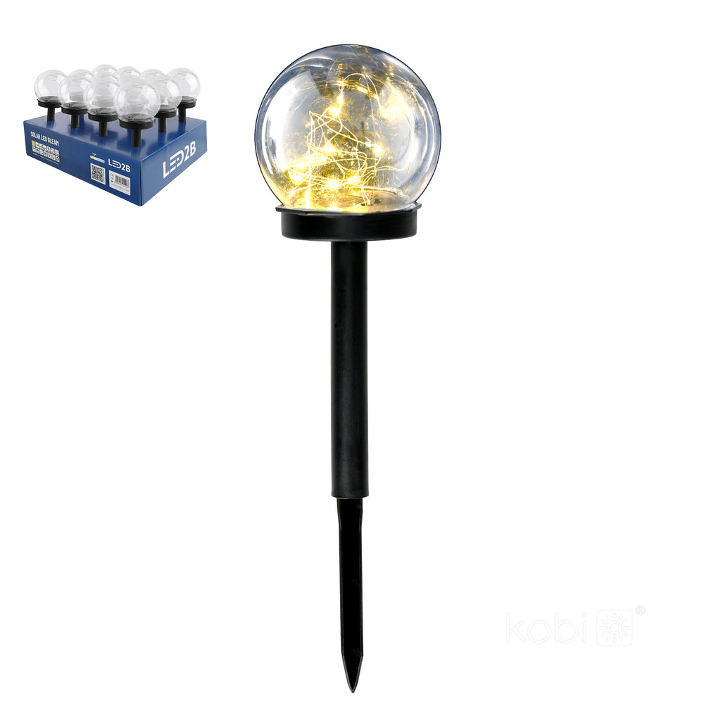 Solar bollard lamp LED GLEAM 3000K IP44 LED2B