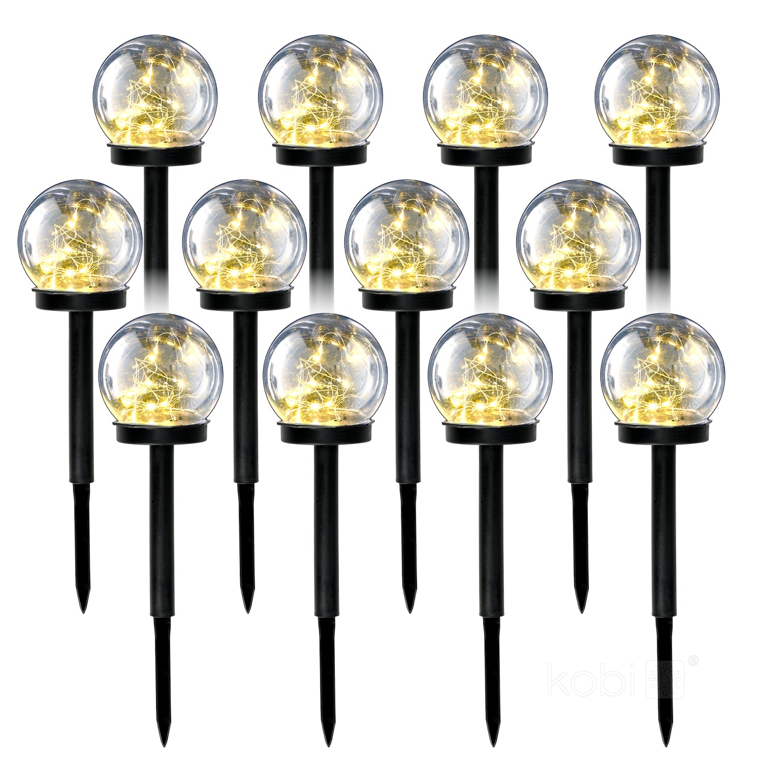 Solar bollard lamp LED GLEAM 3000K IP44 LED2B