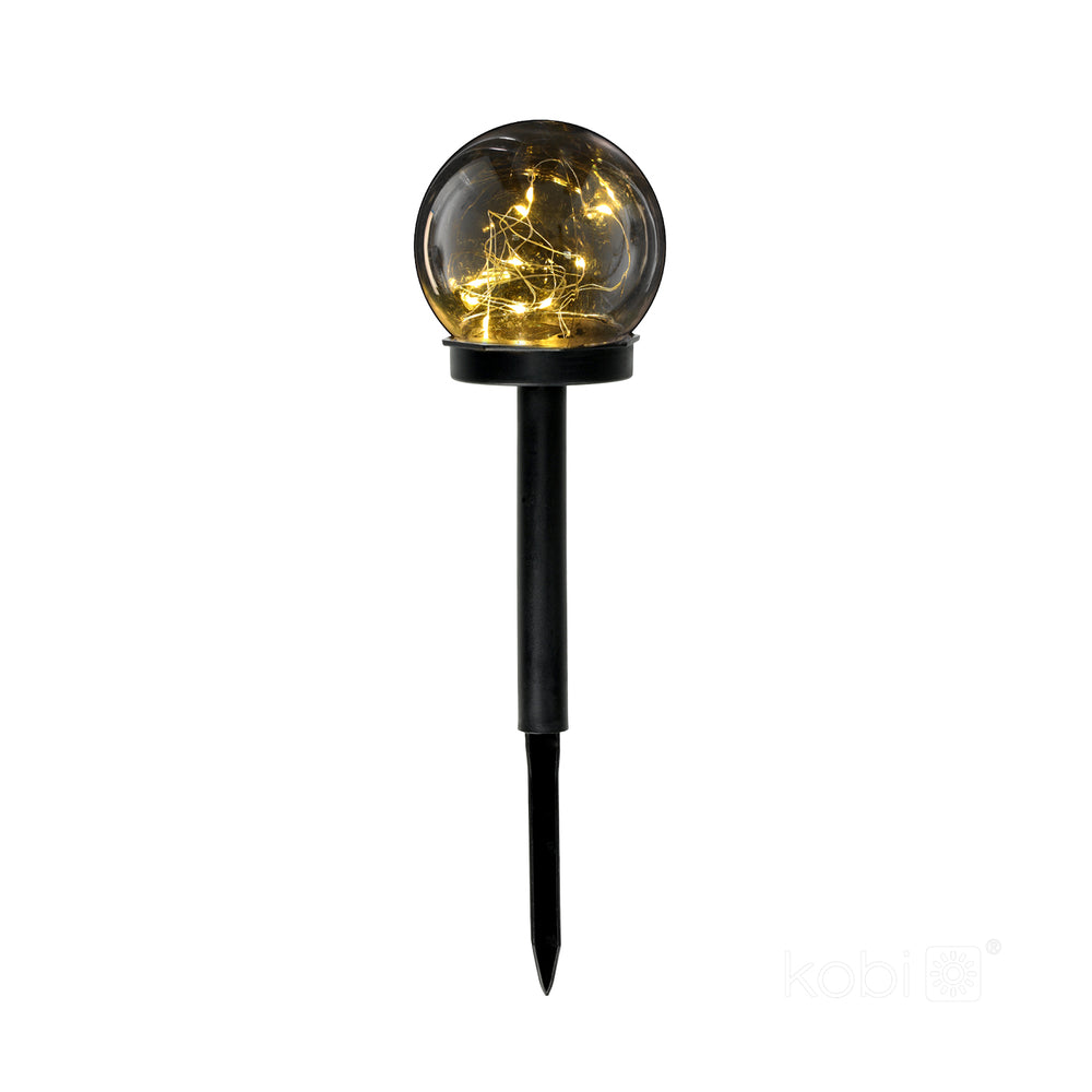 Solar bollard lamp LED GLOBE 3000K IP44 LED2B