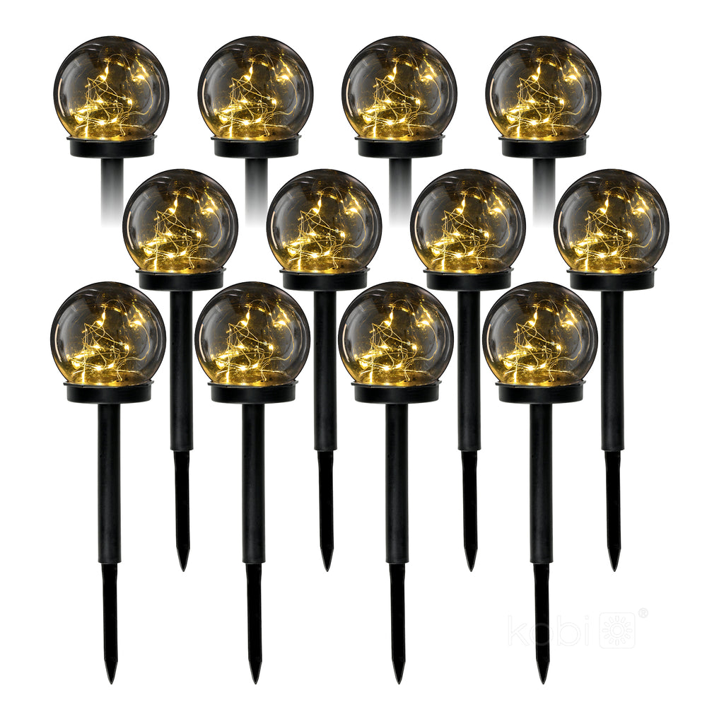 Solar bollard lamp LED GLOBE 3000K IP44 LED2B