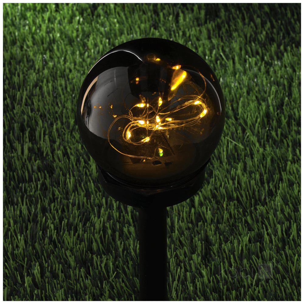 Solar bollard lamp LED GLOBE 3000K IP44 LED2B