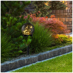Solar bollard lamp LED GLOBE 3000K IP44 LED2B