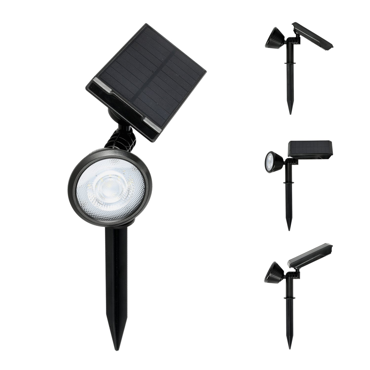 Bollard lamp solar LED LANCE 6000K IP44 LED2B