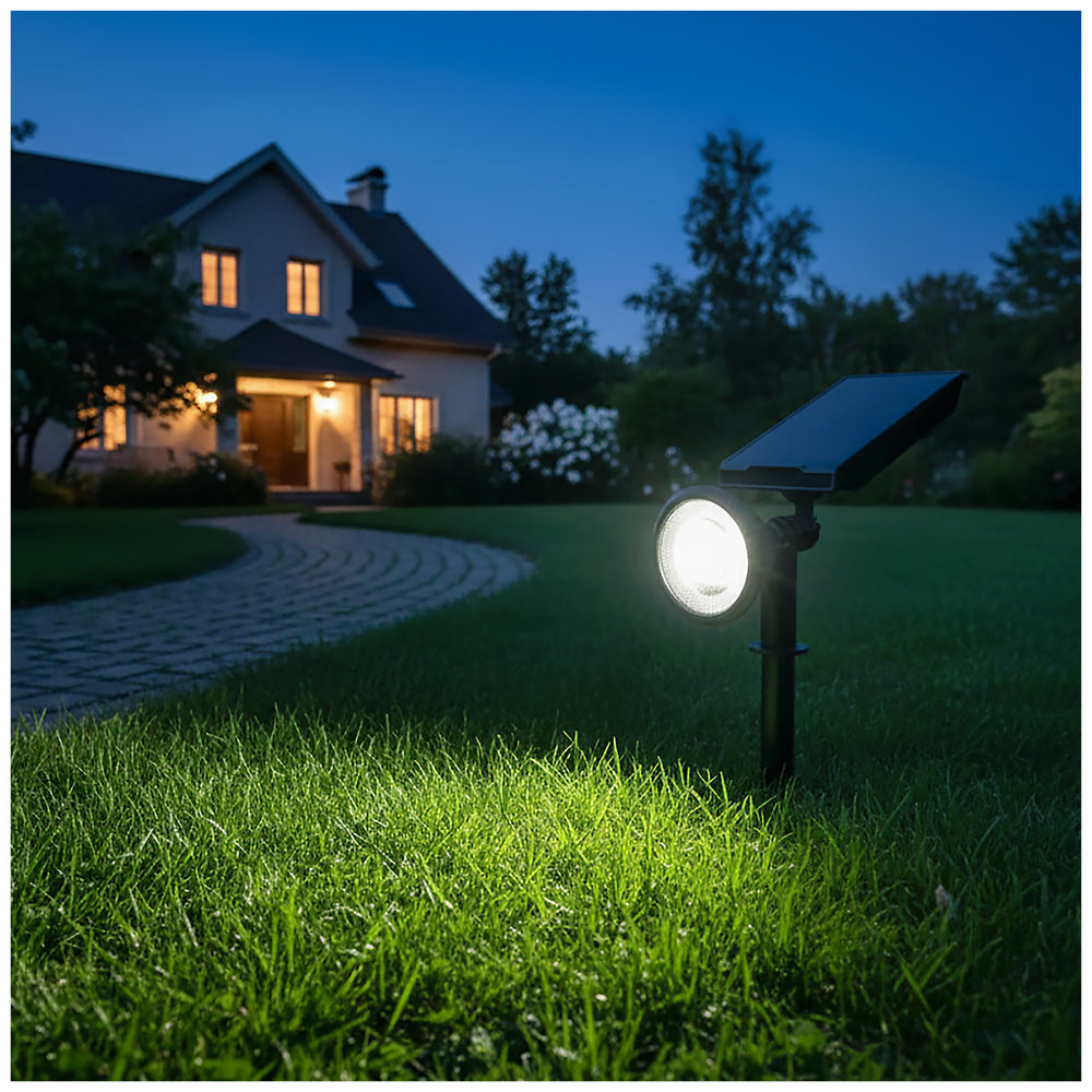 Bollard lamp solar LED LANCE 6000K IP44 LED2B