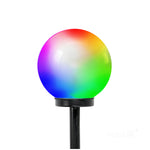 Solar bollard lamp LED SPHERE G2 20cm RGB IP44 LED2B