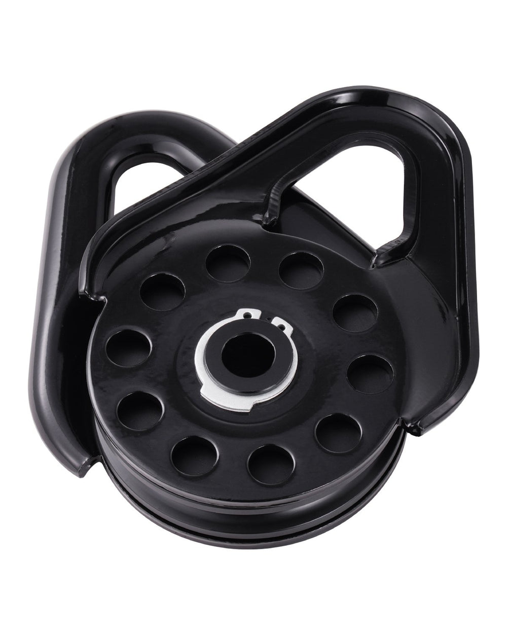 VEVOR 14.5 Ton Snatch Block for Winch Recovery, Heavy Duty 32,000 lbs Break Strength, Work with 3/8 inch Rope, Compact Offroad Recovery Accessory for Towing & Recovery on Truck, Tractor, ATV & UTV