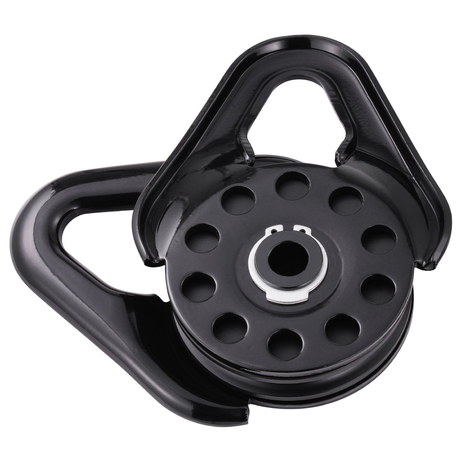 VEVOR 14.5 Ton Snatch Block for Winch Recovery, Heavy Duty 32,000 lbs Break Strength, Work with 3/8 inch Rope, Compact Offroad Recovery Accessory for Towing & Recovery on Truck, Tractor, ATV & UTV
