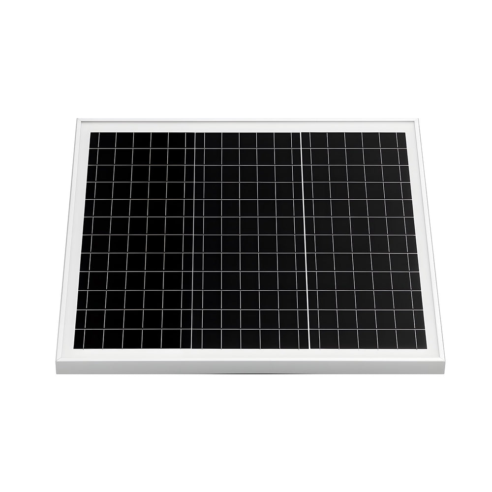 VEVOR 20W 12V Solar Panel Battery Charger, Solar Battery Trickle Charger Maintainer with Built-in Controller & Pole Mount Bracket, IP65 Waterproof for Gate, Fence, Farm, Lawn (Fit 40mm-68mm Poles)