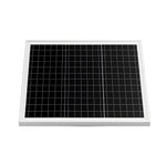 VEVOR 20W 12V Solar Panel Battery Charger, Solar Battery Trickle Charger Maintainer with Built-in Controller & Pole Mount Bracket, IP65 Waterproof for Gate, Fence, Farm, Lawn (Fit 40mm-68mm Poles)