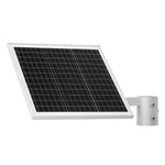 VEVOR 20W 12V Solar Panel Battery Charger, Solar Battery Trickle Charger Maintainer with Built-in Controller & Pole Mount Bracket, IP65 Waterproof for Gate, Fence, Farm, Lawn (Fit 40mm-68mm Poles)