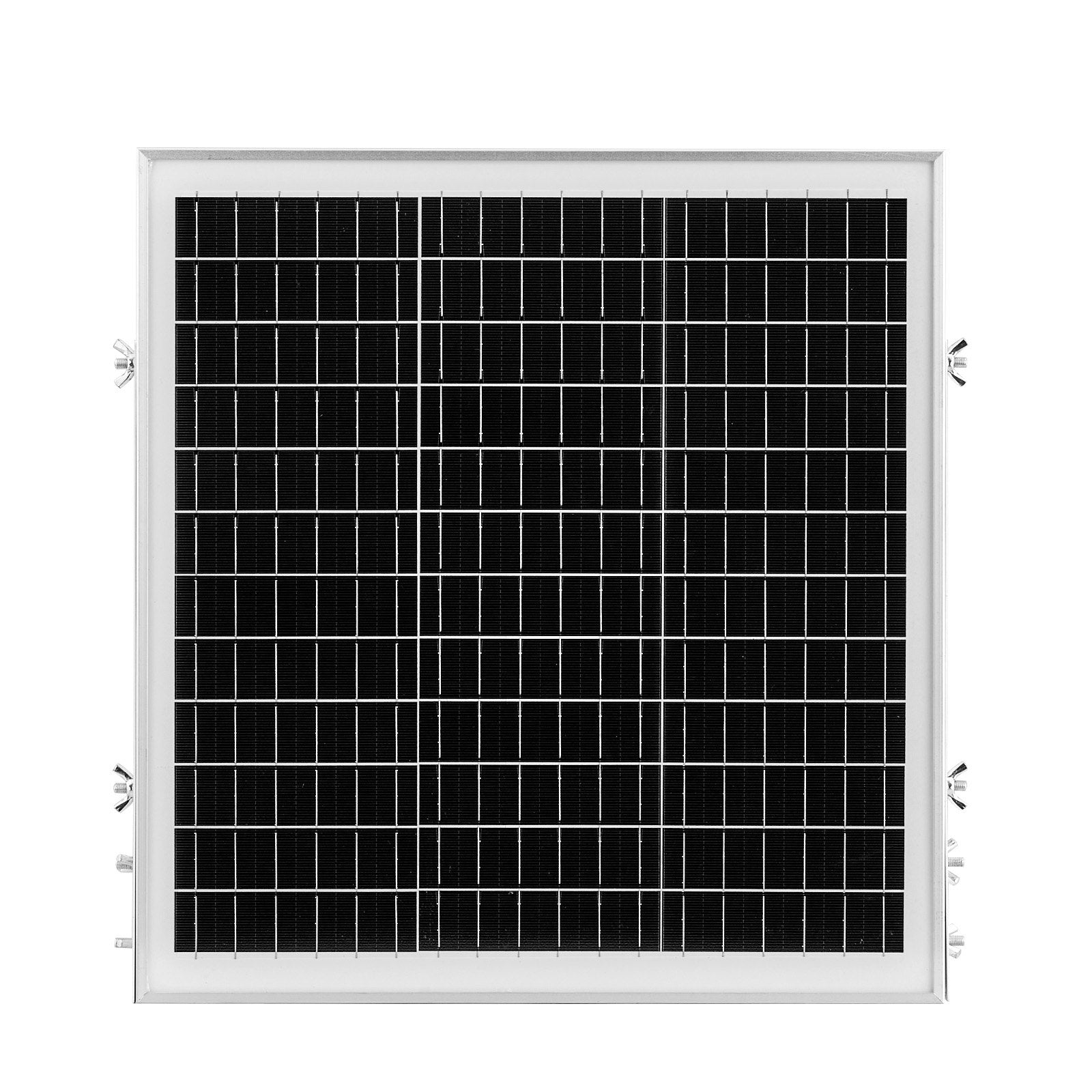 VEVOR 20W 12V Solar Battery Trickle Charger Maintainer, Mono Solar Panel Battery Charger with Built-in MPPT Controller & Adjustable Mount Bracket, IP65 Waterproof for Car Boat RV Trailer House Roof