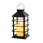 Solar garden lamp LED CANDELIO P 2700K IP44 black LED2B