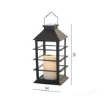 Solar garden lamp LED CANDELIO P 2700K IP44 black LED2B