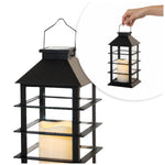 Solar garden lamp LED CANDELIO P 2700K IP44 black LED2B