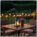 Solar garden lamp LED CANDELIO P 2700K IP44 black LED2B