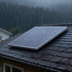 VEVOR 200W Monocrystalline Solar Panel, 23% High-Efficiency Mono PV Module with Stable MC4 Output & Aluminum Frame, IP65 Waterproof Solar Panel for Car Boat RV Flat Rooftop Off-Grid Applications