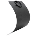 VEVOR Flexible Solar Panel, 100W Semi-Flexible Bendable Monocrystalline Solar Panel, 23% Efficiency Mono Off-Grid Charger with MC4 Output, IP67 Waterproof for Marine RV Car Cabin Curved Surfaces