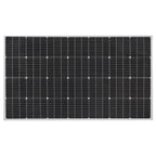 VEVOR 200W Monocrystalline Solar Panel, 23% High-Efficiency Mono PV Module with Stable MC4 Output & Aluminum Frame, IP65 Waterproof Solar Panel for Car Boat RV Flat Rooftop Off-Grid Applications