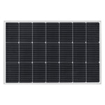 VEVOR 100W Monocrystalline Solar Panel, 23% High-Efficiency Mono PV Module with Stable MC4 Output & Aluminum Frame, IP65 Waterproof Solar Panel for Car Boat RV Flat Rooftop Off-Grid Applications