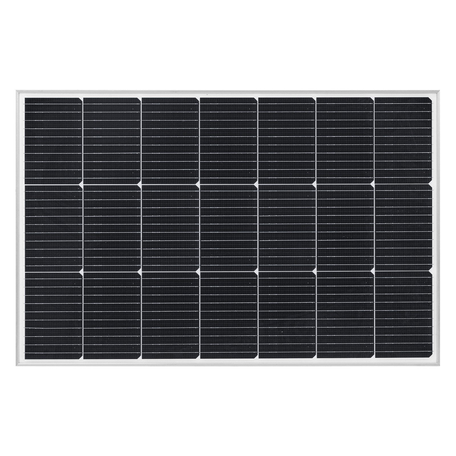 VEVOR 2PCS 100W Monocrystalline Solar Panels, 23% High-Efficiency Mono PV Module with Stable MC4 Output & Aluminum Frame, IP65 Waterproof Solar Panel for Car Boat RV Flat Rooftop Off-Grid Applications