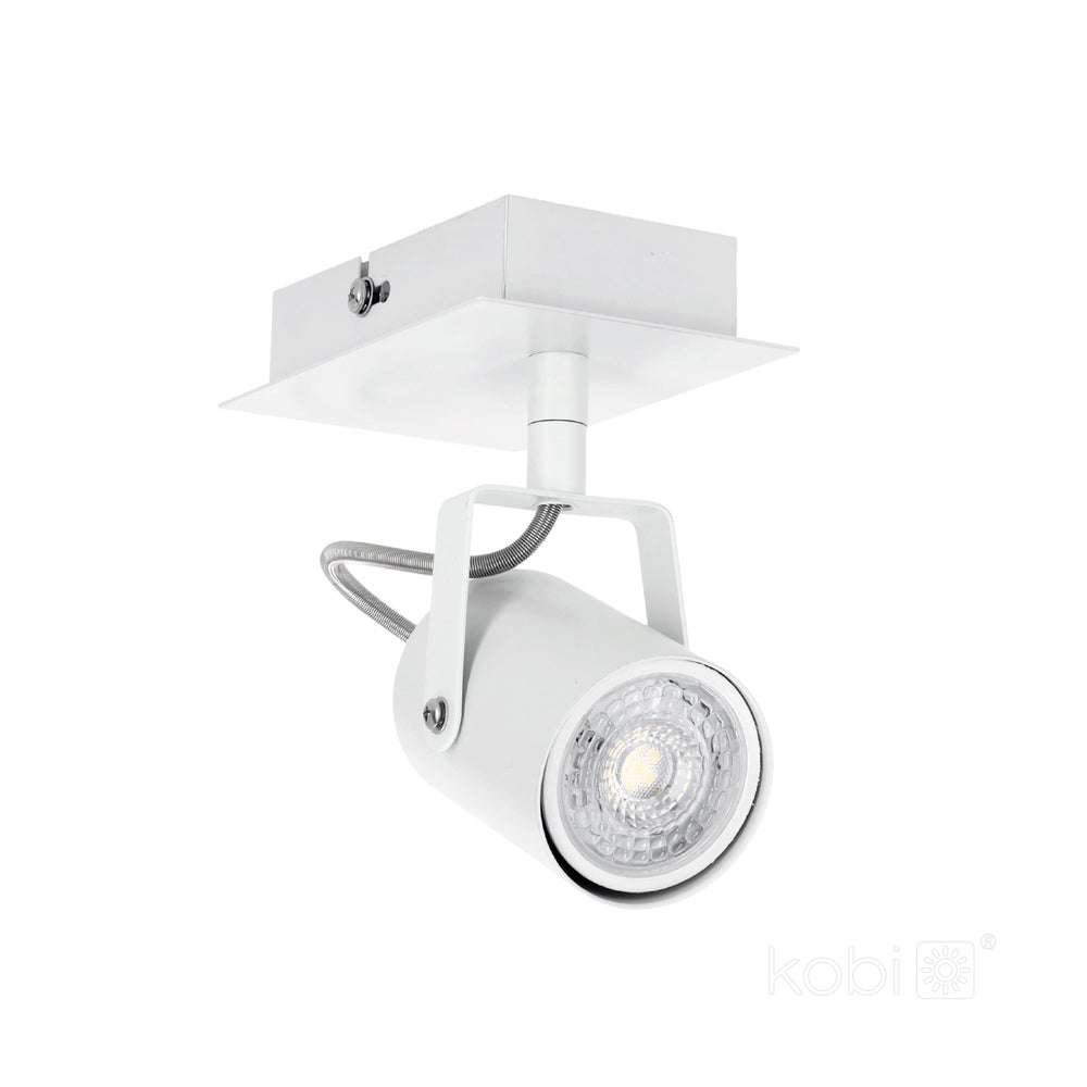 Ceiling spot lamp ARLES 1xGU10 white Kobi