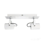 Ceiling spot lamp ARLES 2xGU10 white Kobi