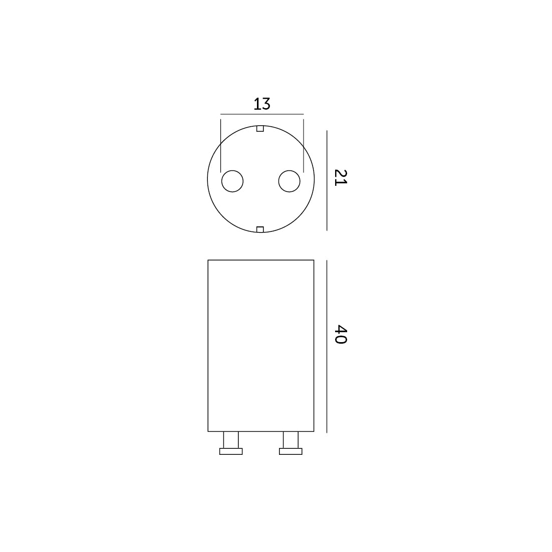 LED T8 STARTER