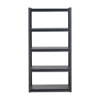 VEVOR Storage Shelves, 2000 lbs, 5 Tier Garage Storage Shelving, 16" D x 32" W x 63" H Adjustable Metal Shelves for Garage Shelves Utility Rack Shelf, Ideal for Kitchen, Warehouse, Basement, Black