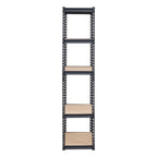 VEVOR Storage Shelves, 2000 lbs, 5 Tier Garage Storage Shelving, 16" D x 36" W x 71.4" H Adjustable Metal Shelves for Garage Shelves Utility Rack Shelf, Ideal for Kitchen, Warehouse, Basement, Black
