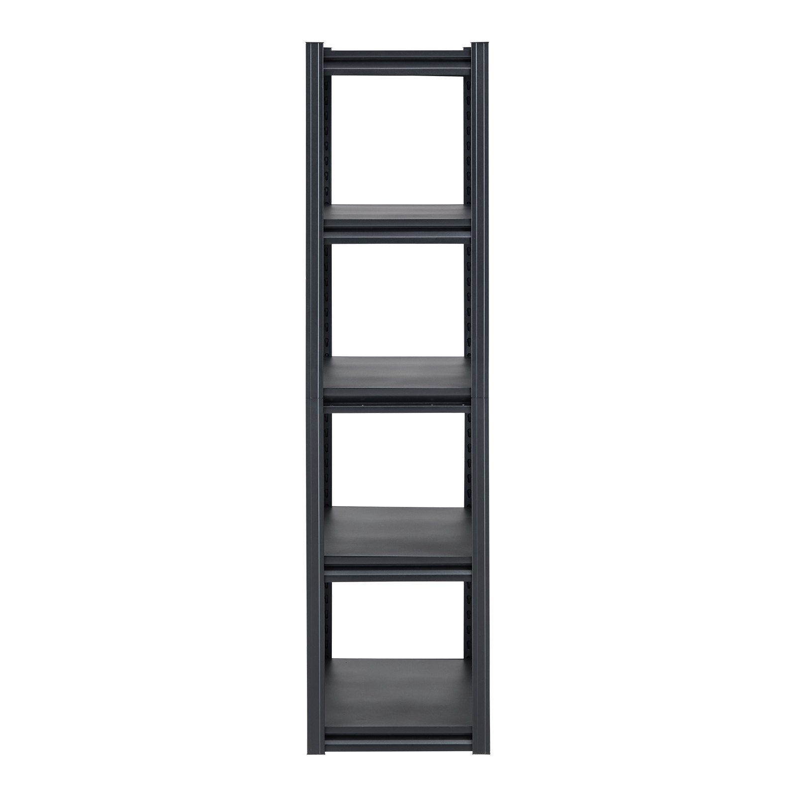 VEVOR Storage Shelves, 2000 lbs, 5 Tier Garage Storage Shelving, 16" D x 32" W x 63" H Adjustable Metal Shelves for Garage Shelves Utility Rack Shelf, Ideal for Kitchen, Warehouse, Basement, Black
