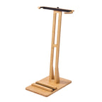 VEVOR Vertical Surfboard Stand, Wooden Surfboard Rack for Storage and Display, Adjustable & Freestanding Board Stand Organizer with Padding, for Wakeboards, Snowboards, Kiteboards, Shortboard, Skis