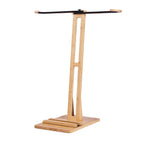 VEVOR Vertical Surfboard Stand, Wooden Surfboard Rack for Storage and Display, Adjustable & Freestanding Board Stand Organizer with Padding, for Wakeboards, Snowboards, Kiteboards, Shortboard, Skis