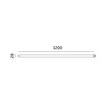 LED tube T8 18W 120cm 3000K Kobi Premium