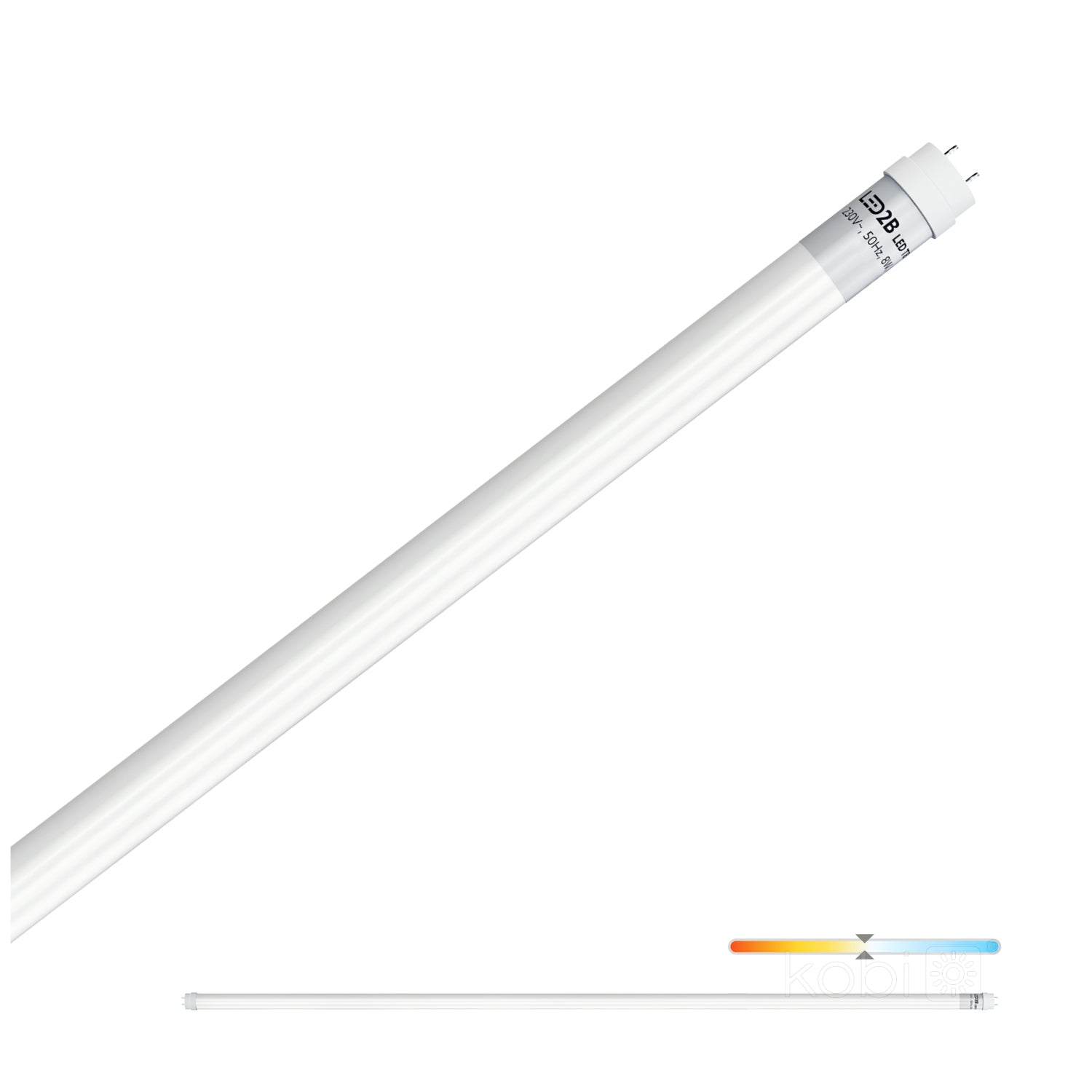LED tube T8 22W 150cm 4000K LED2B